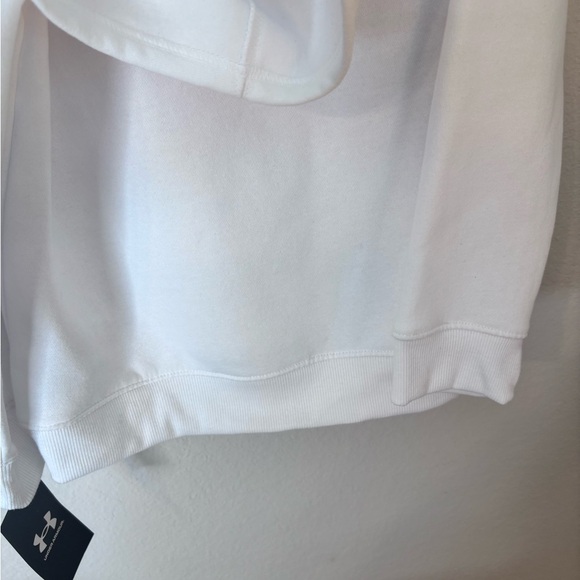 NWT Under Armour White Hoodie with Blue and Green Logo Youth Small - Picture 11 of 13
